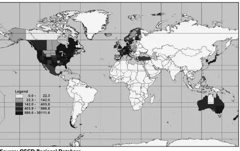Figure 3 Global Inventive performance 2000-2004