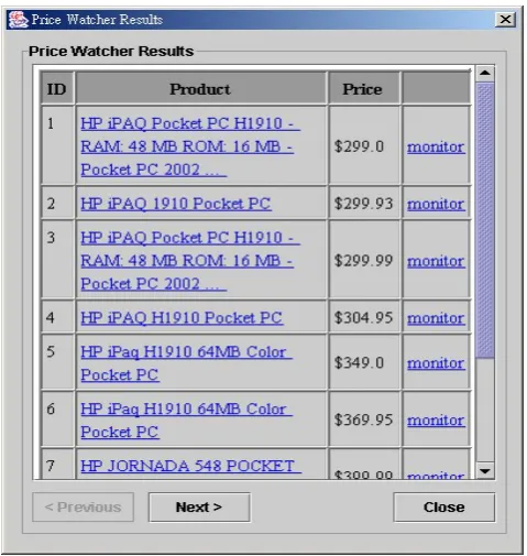 Fig. 7. WMA Task Specification Interface. 