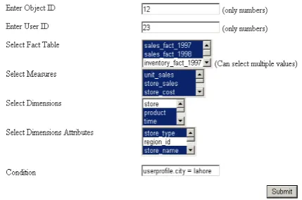 Fig. 3. Selection of security requirements in STBAM 