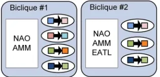 Figure 2.9:Example bicliques for edges conserved across coupling inciters in Figure 2.8