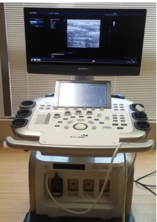 Figure 1.1: An Alpinion E-CUBE 12R ultrasound system.