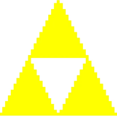 Figure 8. Example prototype puzzle with no gridlines 
