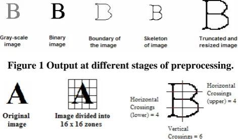 Figure 1 Output at different stages of preprocessing. 