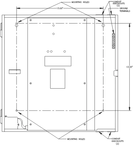 Figure 3. Series DV-200 Mounting 