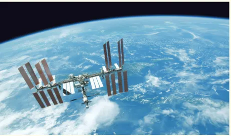 Figure 1: The International Space Station provides a unique platform for long-duration microgravity studies (Credit: NASA/ESA)