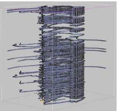 Fig. 5. A visual display of a large amount of position records is unreadable and not suitable for analysis.