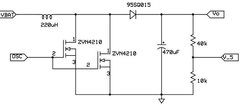 Figure 3.6: LTC1442 dual comparator with in-built voltage reference