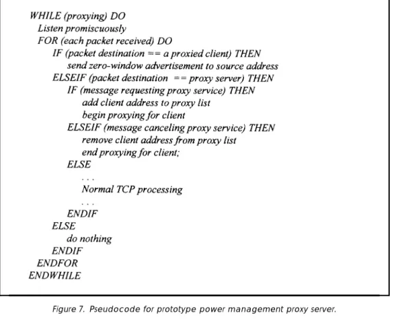 Figure 8. Packet flow for proposed TCP/IP zero-window with ‘sleep(N)’ and delayed probe.