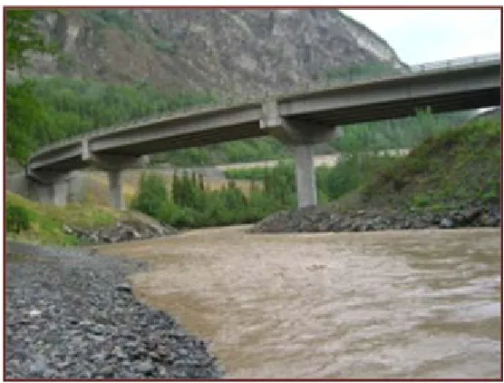 Figure 1:  RCFSTs shown in a Bridge Application, Courtesy of Elmer Marx 