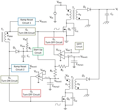 Figure 2.2: Novel Low Cost PV Converter (or Micro-Inverter) Based on Analog Interleaving Method [5]
