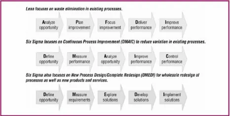 Figure 1. The Lean Six Sigma framework (10) 