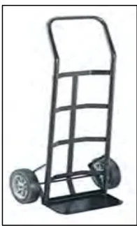 Figure 2.2a Tyke Supply Stair Climber Aluminum Hand Truck Commercial Quality 