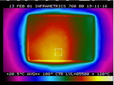 Figure 2-2.IR image of processor die during startup [RTI]. 