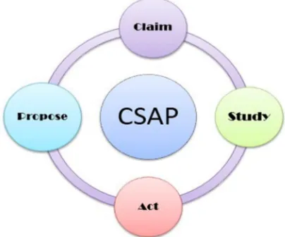 Fig. 4. Representation of CSAP cycle 