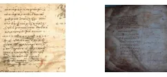 Figure 1.   Samples of paper support from Cyprus and Greek 
