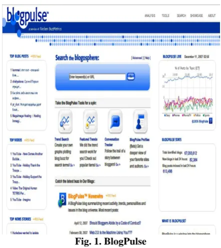 Fig. 2. Bloglines 