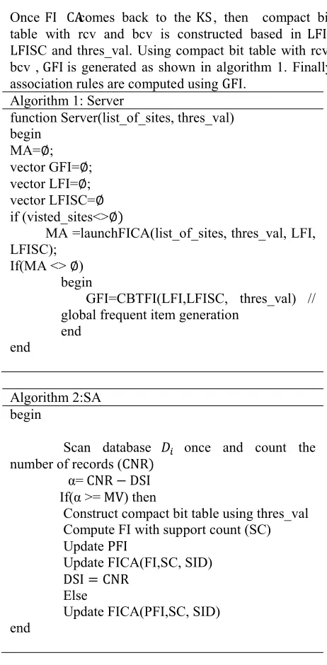 table with rcv and bcv is constructed based in LFI, LFI