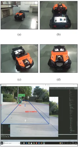 Fig. 10: Actual Model of Self-driving Car With Circuitry