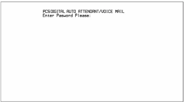 Figure 4 Enter Password Screen