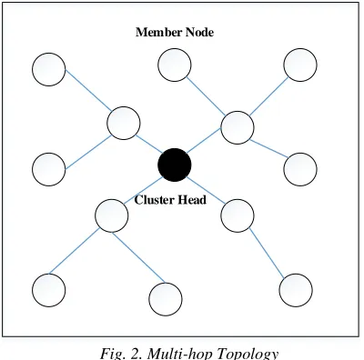 Fig. 2. Multi-hop Topology  