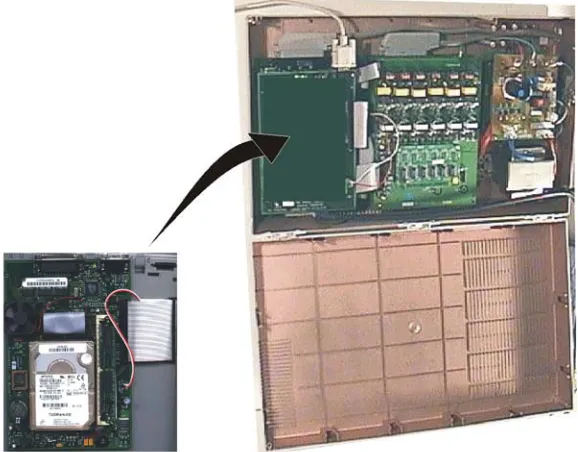 Figure 2-1   Installation of the HD Voicemail 