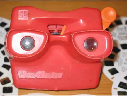Figure 10.  Modern View-Master viewing device with reels 