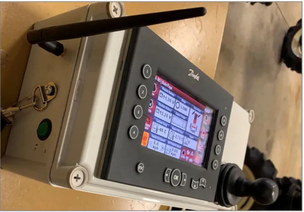 Figure 2.1: Remote control box developed for teleoperation of the Flex-Ro platform.