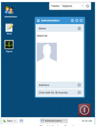 Fig. 11 Student Portal 