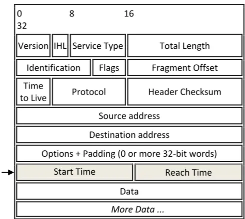 Fig 3: IPv4 new Datagram Format 