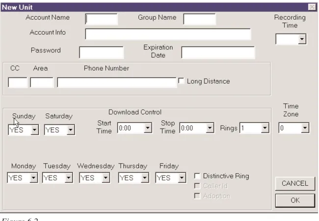 Figure 6.2Some of the fields come up with default values. Don’t worry about this now. 