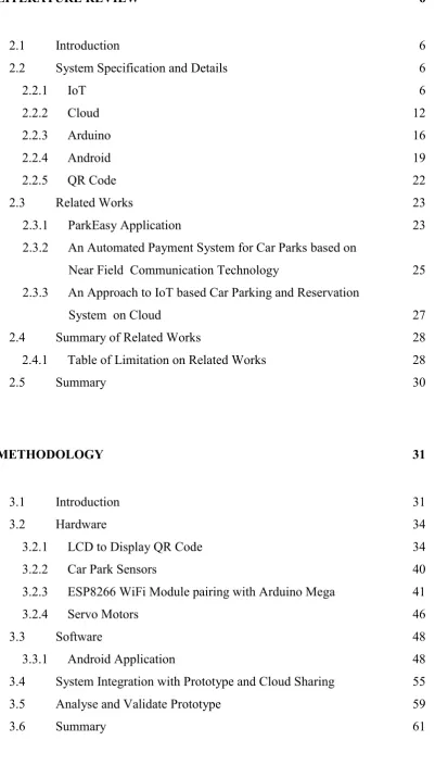 Table of Limitation on Related Works 