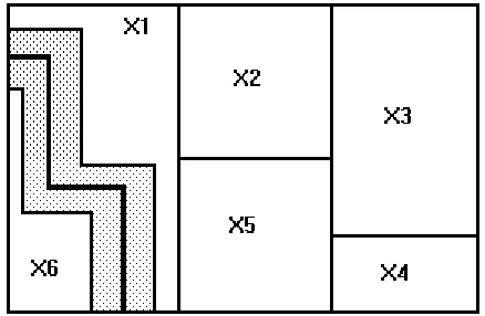 Figure 1.2:  Example watershed with added road whichrequires mitigation.