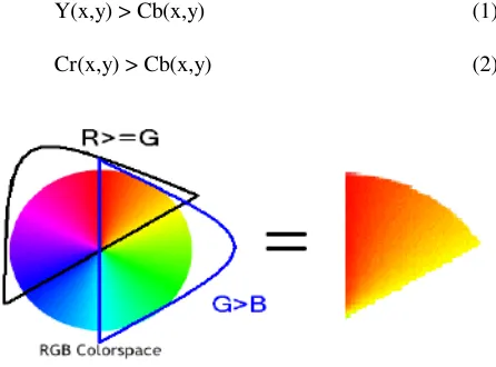Fig. 3 Fire colors in the range of red to yellow. 