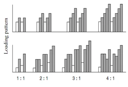 Figure 2 . Example of different microcycles pattern paradigms.  