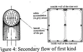Figure 4: Secondary flow of first kind