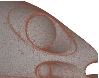 Figure 3: Optimised mesh as an STL file. 