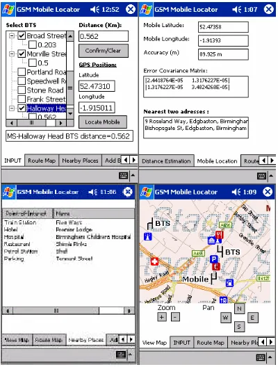 Figure 6 shows some examples of results displayed in PDA.  