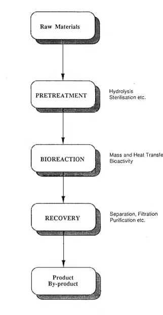 Fig. 1 Generalised Biotechnological Process
