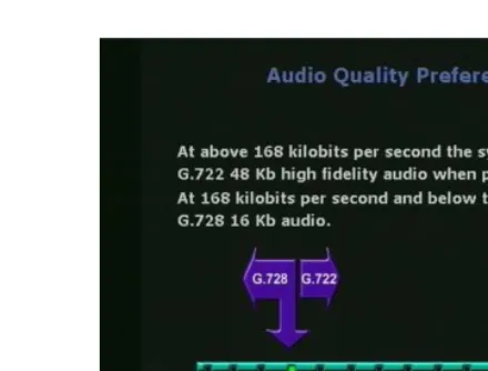 Figure 2-11.  Audio Quality Screen