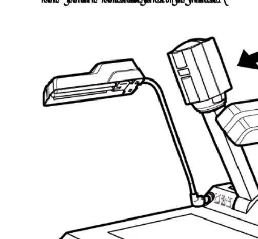Figure 2-8.  Move the Camera Arm to the Shooting Position