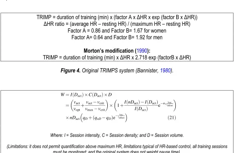 Figure 4. Original TRIMPS system (Bannister, 1980).