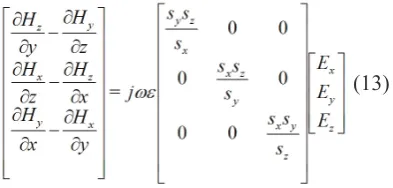 Fig. 1: Cross Sectional View of Computational Space