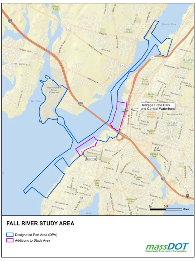 Figure 5:  Fall River Study Area 