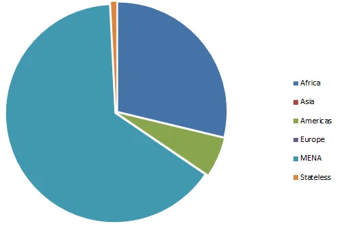 Figure 1: Pie Chart Representing Statistical Findings 