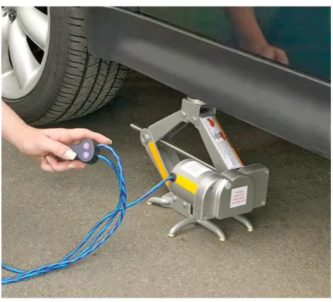 Figure 2.2.1.3: Electric Car Jack 
