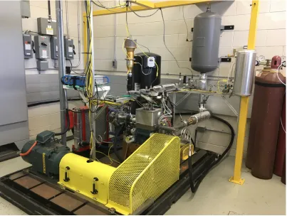 Figure 2.5: Engine Dynamometer Set-Up