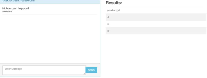 Figure 6: DB User Interface