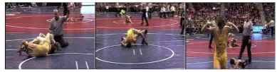 Figure 1: An example of video captioning, where ”GT”denotes ground truth.