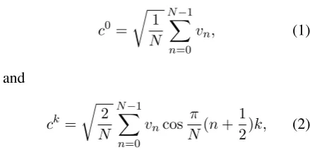 Figure 1: Illustration of word vector averaging vs. DCTusing the ﬁrst 2 DCT coefﬁcients