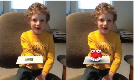 Figure 3 Example of Augmented reality [3] 